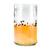 Black & White Pebble Handcrafted Original Tumbler - 16 oz