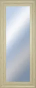 18x42 Decorative Framed Wall Mirror By Classy Art Promotional Mirror Frame #41 - Beige