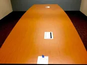 14 ft Conference Table w/ 2 Power & Data Ports