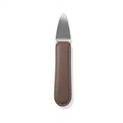 Leather Letter Opener – 7.5 x 1 x 0.5 in, Smooth Finish, Minimalist Design