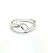 Abstract Double Wave Ring