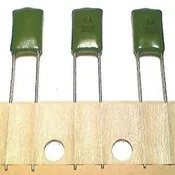 .0033uf 3.3nf 3300pf 100V, Polyester Film Capacitors +/-10% Tolerance Radial Lead (10 pieces)
