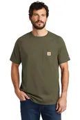 Carhartt Force  ®  Cotton Delmont Short Sleeve T-Shirt. CT100410