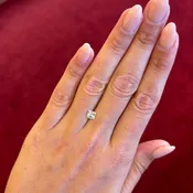 1.08 Carat Princess Cut GIA Certified Diamond