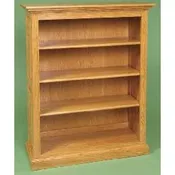 3 – Shelf Raised Panel Bookcase