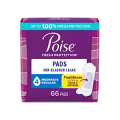 Incontinence Pads for Women/Feminine Pads, Moderate Absorbency Sanitary Pads