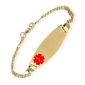 Custom Emergency Stainless Steel Medical Alert ID Bracelets