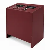 BearSaver - BE Series Double Trash/Recycle Enclosure, ADA Compliant  - BE2
