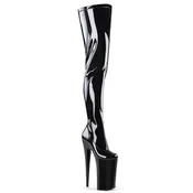 10" Heel, 6 1/4" PF Crotch Boot, Side Zip