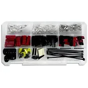 12 Volt Power 15-45CASE 155 Piece Assorted Series Anderson Powerpole Case