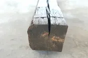 0027 - Hand Hewn 60" Mantel