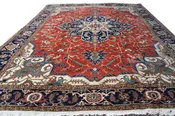 10.7x15.6 Very Fine Persian Heriz-Serapi