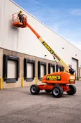Drivable Telescope Boomlift (JLG 400s 40') — Park's Rental