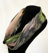11" x 60" Hand Painted Silk Scarves