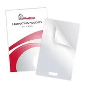 10MIL 3.5" x 5.5" Photo Card Laminating Pouches with Short Side Slot - 100pk