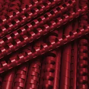19 Ring Binding Combs, Maroon
