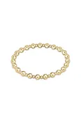 Enewton Classic Grateful Pattern 5mm Gold Bead Bracelet