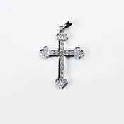 Byzantine or Budded Diamond Cross