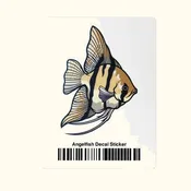 Angelfish Decal Sticker