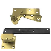 ABH 0147 Heavy Weight 3/4 Inch Offset Door Pivot Top And Bottom Set