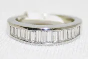 Martin Flyer Diamond Baguette Band – 1.00ct. Total Diamond Weight
