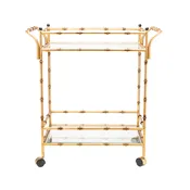 Bamboo Tea Cart