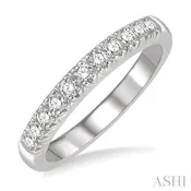 11 Stone Diamond Wedding Band 33305PPFHWG