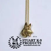 German Shepherd Head Necklace *Sale