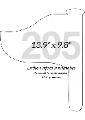 Golf Flag shape