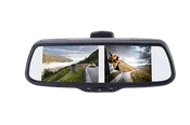 7.3″ FACTORY MOUNT MIRROR MONITOR WITH 3 VIDEO INPUTS, 3 TRIGGERS AND ADJUSTABLE PARKING LINES