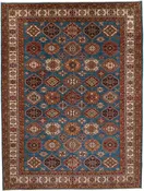 Fine Afghan Kazak Handwoven Tribal Rug