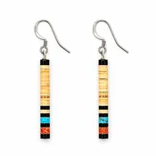 Gerard & Mary Calabaza Multicolor Heishi Earrings