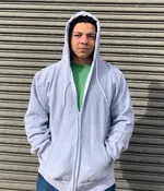 Union Made Unisex Full Zip Hoodie with Side Pockets