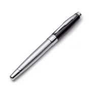 Black & Chrome Rollerball Pen with Schneider Ink Refills