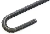 36" Steel Rebar Ground Stake J Hook Heavy Duty #3 Hard Firm Soil Set