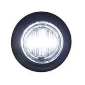 3/4" Clear/Clear LED Trailer Marker Lights | Bullet Style
