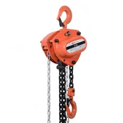 Atlas Lifting and Rigging Chain Hoist, 2 Ton, 4,400 lbs, 30 ft Lift (SKU ACH-020-30)
