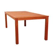 Alama Rectangular  Solid Wood Table