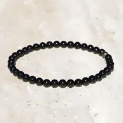 Black Tourmaline Delicate Bracelet