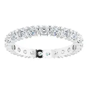 Classic Diamond Eternity Band in 14K