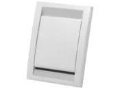 Central Vacuum Inlet Cover -White color