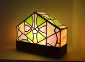 Geometric Garden Light — Mountain Edge Refined Glass