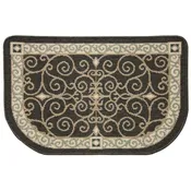 Pilgrim 23” x 36” Eastly Midnight Non-Slip Back Rectangular Hearth Rug