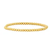 3MM 6.5" Signature Beaded Bracelet 14K Gold Filled