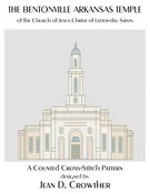 Bentonville Arkansas Temple Cross Stitch Pattern {Download}
