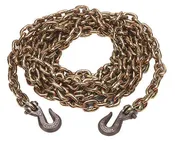 1/2" Chain, Grade 70, with Clevis Grab Hooks - WLL 11,300lbs - USA