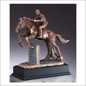 11 1/2″ HORSE JUMPER RESIN AWARD
