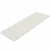 Cooks Innovations Stacking Mat Organizer Ripple - Refrigerator Organizer, Ideal Beer & Soda Can Organizer or Wine Rack - Size (12.2" X 4.3" X .5” (310 X 110 X 12 Mm) - 2 Pack
