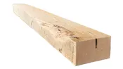 5.25" x 9" x 90" Resawn Wood Mantel
