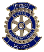 Rotary International - District Governor Lapel Pin
